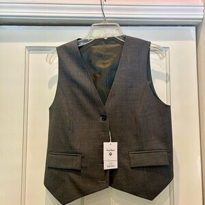 Women’s Gray Suit Vest